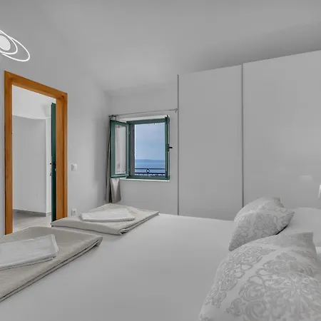 Irena With Heated Pool And Sea View * ماكارسكا