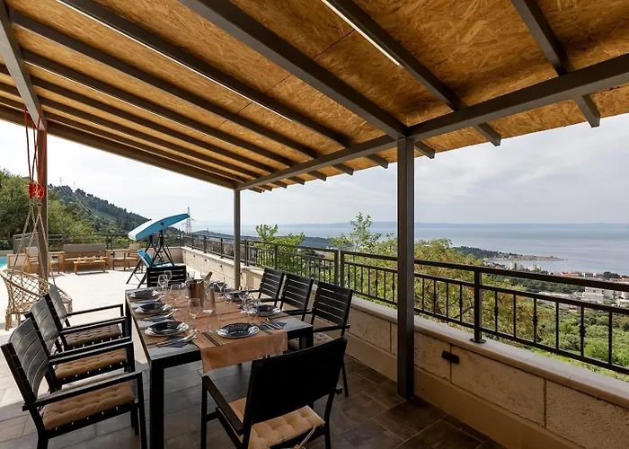 Irena With Heated Pool And Sea View * Makarska